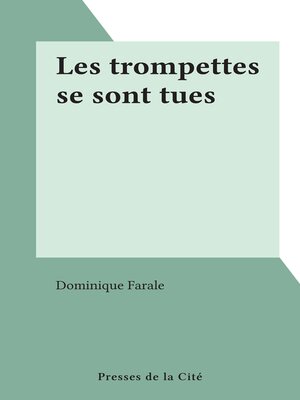 cover image of Les trompettes se sont tues